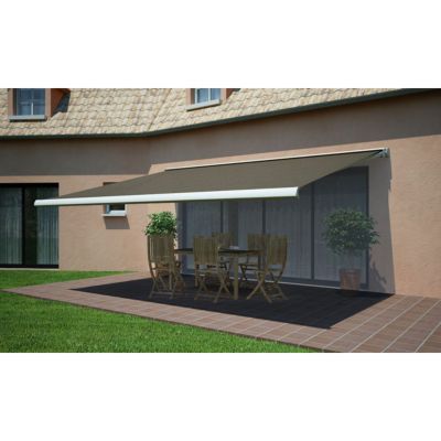 Image of Store de terrasse coffre intégral motorisé TECHSUN Cappuccino 5 x 3,5m 3454975375101_CAFR