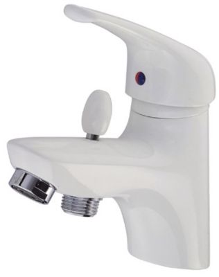 Mitigeur bain/douche blanc