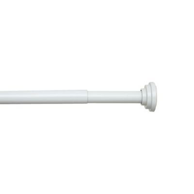 Barre de vitrage COLOURS Nomad blanc mat ø20/18 mm x L.60/90 cm