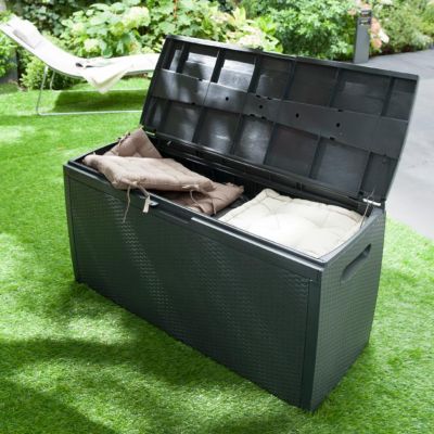 Coffre de jardin 265L Arkansas gris