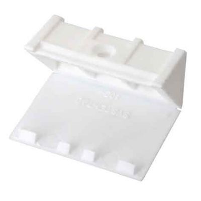 4 Taquets équerres L. 23 x H. 43 x P. 23 mm