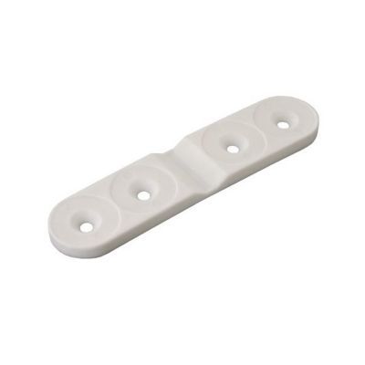 4 équerres d'assemblage Plastique L.22 x H.48 x P.48mm