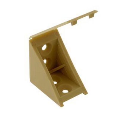 4 Taquets équerre pin L. 40 x H. 40 x P. 23 mm