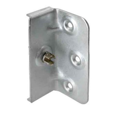 2 Ferrures de lit en applique 90 x 40 mm