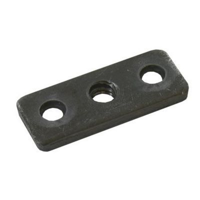 4 platines 3 trous pour vis ø9 mm x L. 39mm x l. 16mm