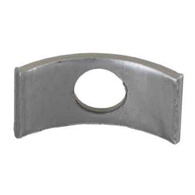 4 étriers pour vis acier brut Diall Ø30 x l.10mm