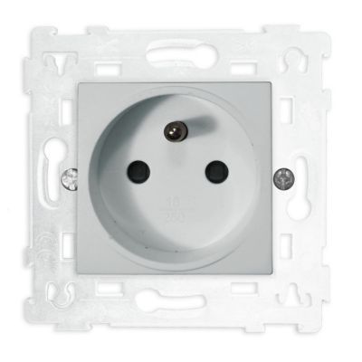 Mécanisme de prise de courant Colours Kalya métallisé