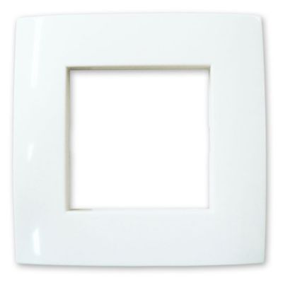 Plaque de finition Colours Kalya simple blanc glossy