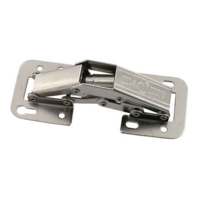 Charnière invisible à ressort easy acier Diall 90°, lot de 2