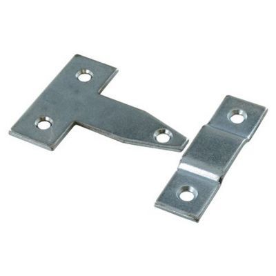 Ferrure de suspension Acier zingué H. 40 x l. 50 mm