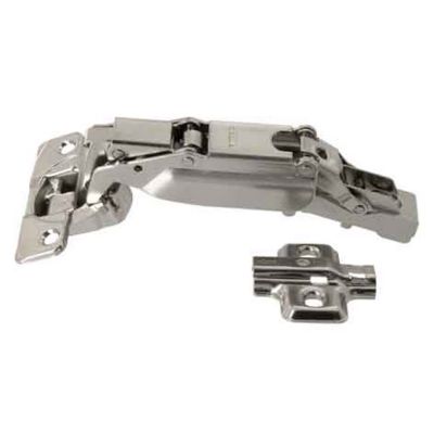 2 charnières invisibles grand angle métal nickelé Diall Ø35 mm 165°