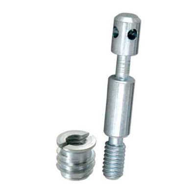 2 kits de vis de rappel Acier zingué ø8 mm x L.60 mm