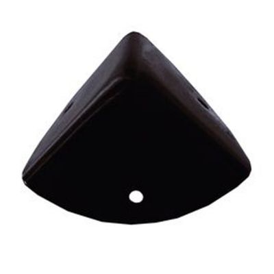 Coin de caisse 3 faces Diall bronze L. 25 mm, 4 pièces