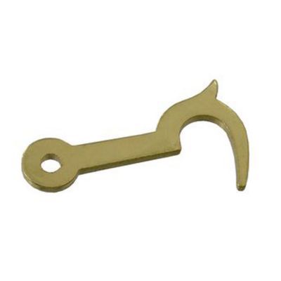 Crochet plat Laiton l. 46 mm x H. 19 mm