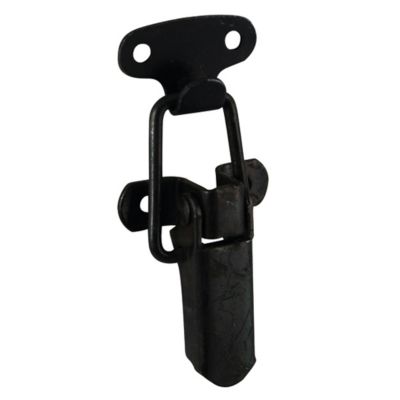 Fermoir à levier Diall acier laqué noir H. 60 x l. 33