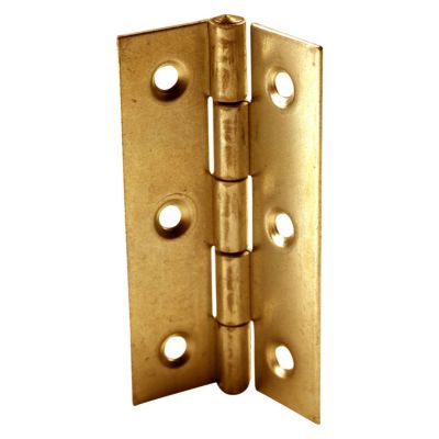 2 charnières laiton Diall 25 x 18 mm