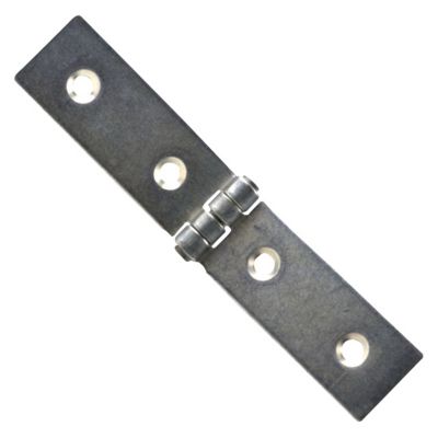 2 charnières de lit acier zingué Diall 20 x 60 mm