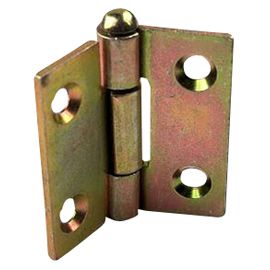 2 charnières démontables acier bichromaté Diall 50 x 50 mm