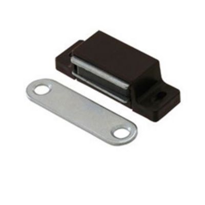 2 loqueteaux Marron 6 kg Entraxe 38