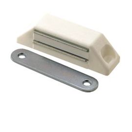 2 loqueteaux Blanc 6 kg Entraxe 49