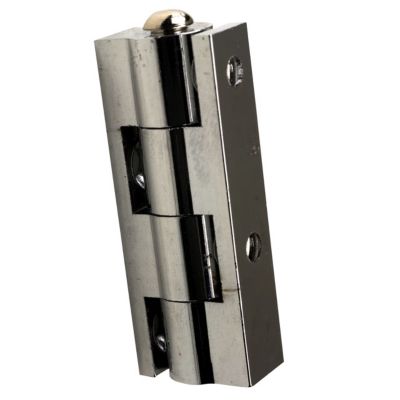 2 charnières universelles nylon noir Diall 40 mm