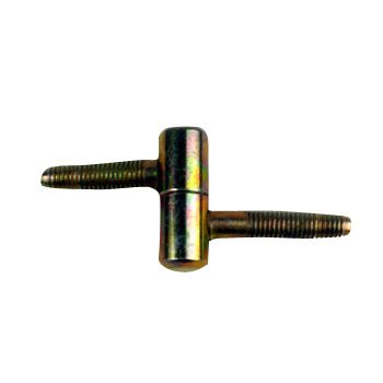 Lot de 2 fiches à visser bichromaté 11 x 40 mm