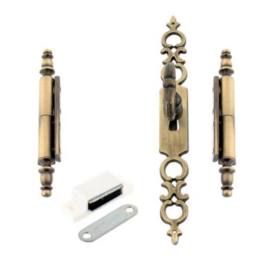 Kit ameublement vieux laiton patiné