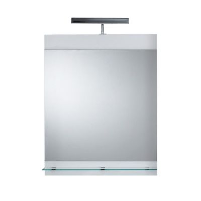 Miroir éclairant Mica 60 cm blanc