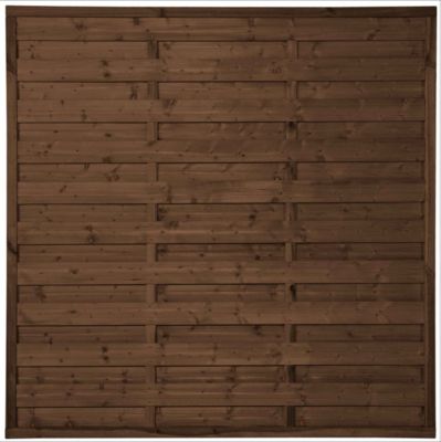 Panneau marron l.180 x H.180 cm