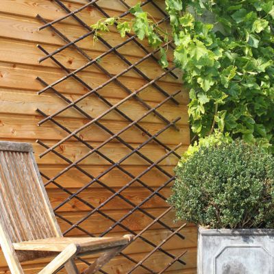 Treillis en bambou noir 2 x 1m Castorama Treillis en bambou noir 2 x 1m Castorama
