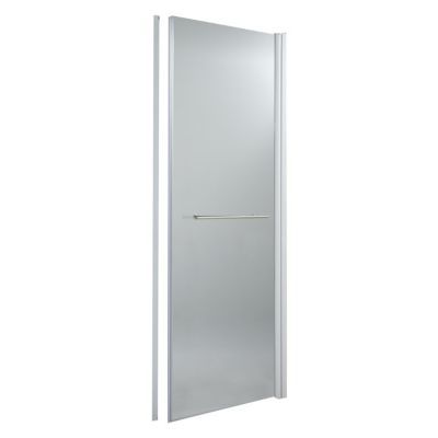 Porte de douche pivotante Cooke & Lewis Vikos transparent 80 cm
