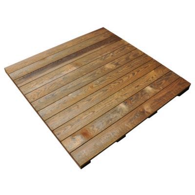 Dalle de terrasse pin marron Blooma Mokala 100 x 100 cm  ép.40mm