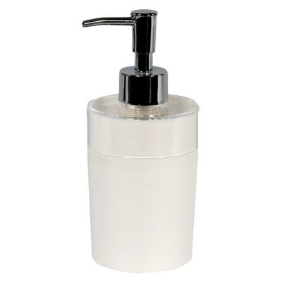 Image of Distributeur de savon plastique blanc COOKE & LEWIS Akalat 3454976030641_CAFR