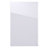 Façade de cuisine 1 porte blanc Gossip 100,5 x 60 cm