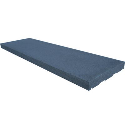 Dessus de muret plat 100 x 30 cm gris Castorama 