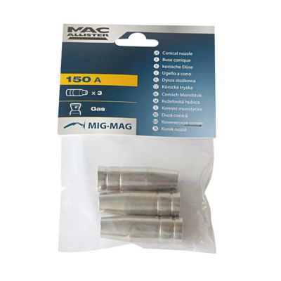 3 buses coniques Mac Allister pour torche