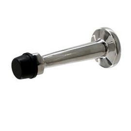 Butoir de porte long DIALL inox poli Ø3,2 x l.7,7 cm