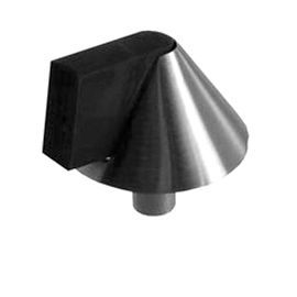 Butoir de porte Diall design Inox poli Ø3,8 cm