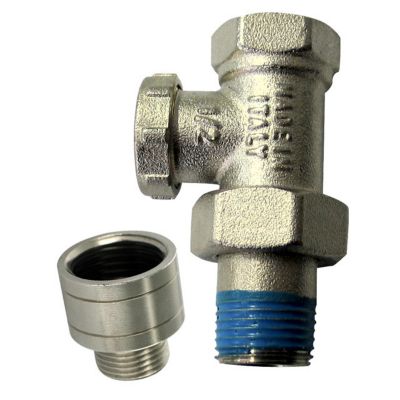 Té de réglage universel avec adaptateur (12x17) Diall