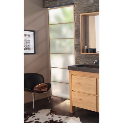 Cloison amovible 3-en-1 pin Icosa H.250 x l.100 cm