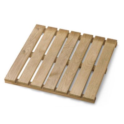 Dalle de terrasse pin Blooma 50 x 50 cm  ép.30mm