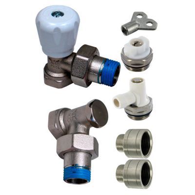 Kit complet radiateur manuel 1/2 3/8 Blyss