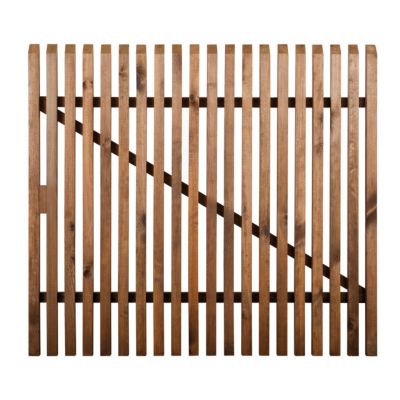 Portillon en bois Tiya 100 x h.90 cm