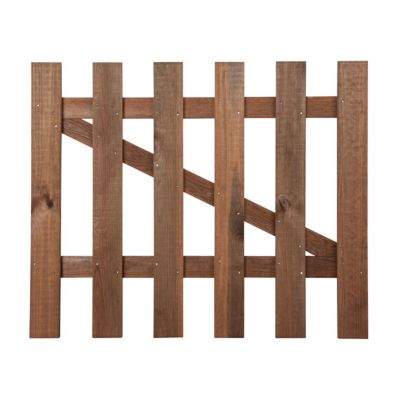 Portillon en bois Pyha 100 x 80 cm