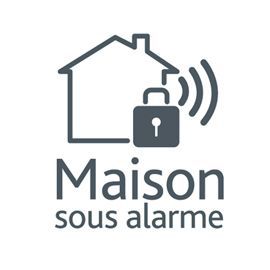 Image of Etiquette Maison sous alarme BLYSS 3454976304476_CAFR