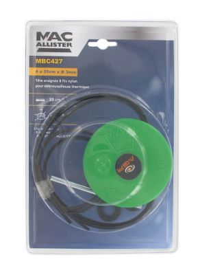 Tête araignée 8 fils pour débroussailleuse Mac Allister MBC427