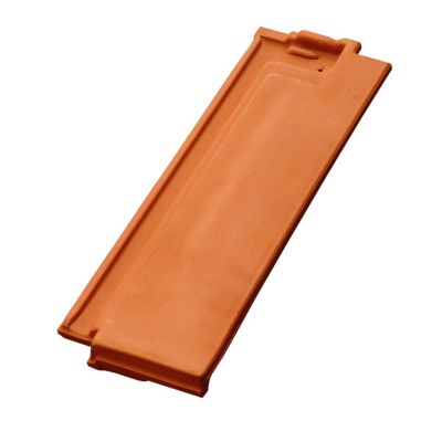 Demi tuile plate rouge Canal Stop 4kg