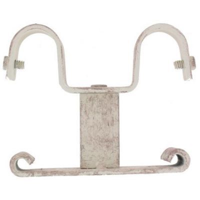Support plafond double fixe Colours Zephyr ecru patin 20 Support plafond double fixe Colours Zephyr ecru patin 20