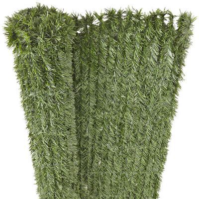 Haie artificielle pvc Blooma 36 brins 3 x h.1 m