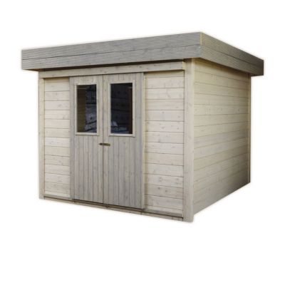 Abri de jardin en bois Akaa City  Ep. 28 mm  6 30 m²